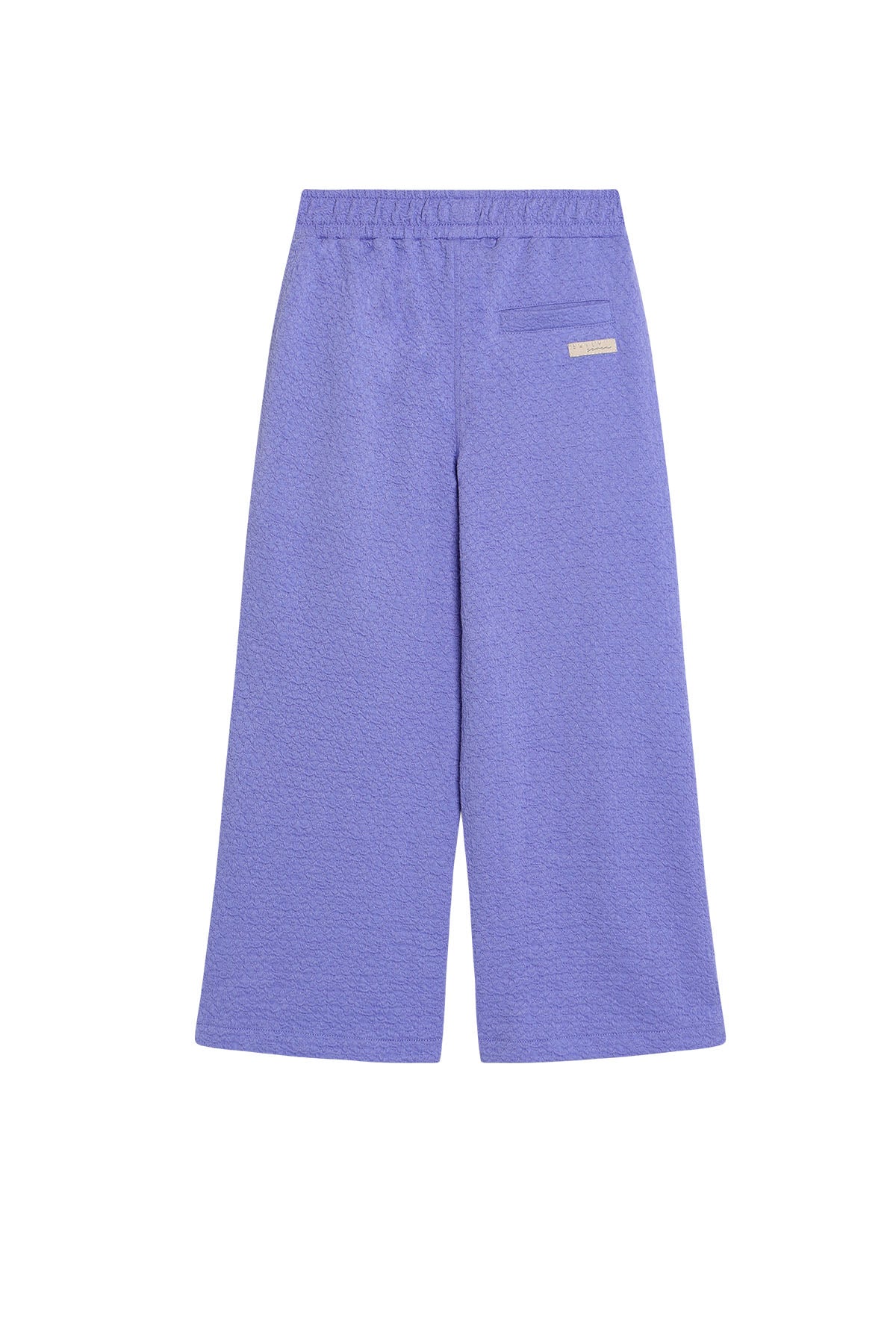 Wide-Leg Structure Trousers
