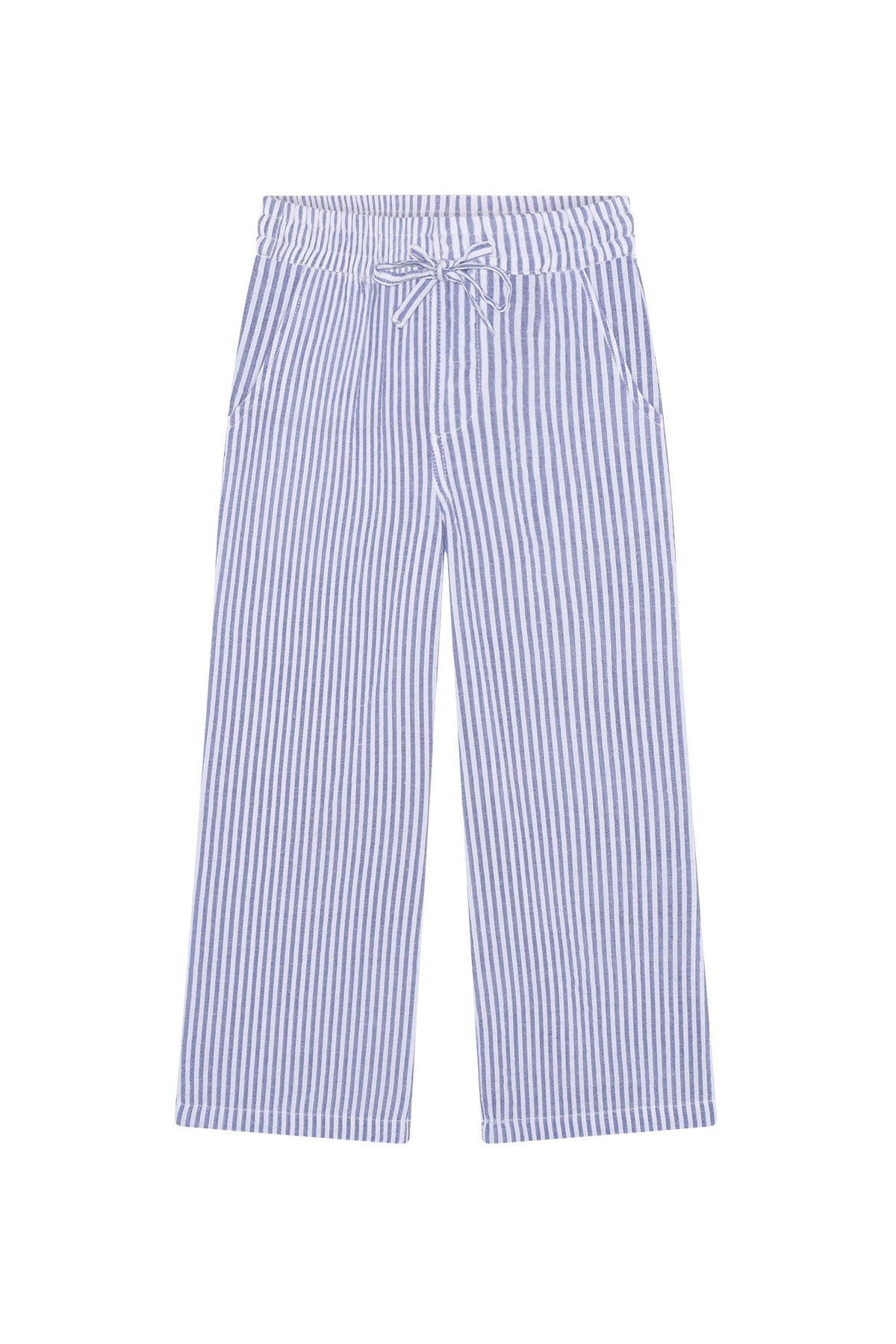Wide Striped Trousers