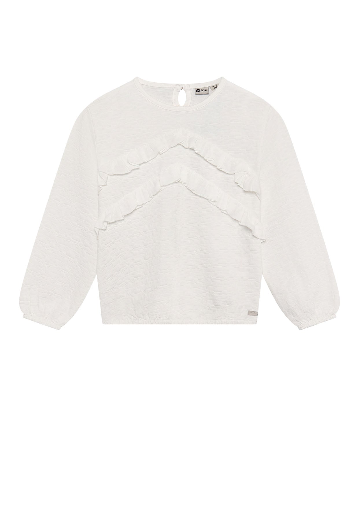 T-shirt Long Sleeve Ruffle