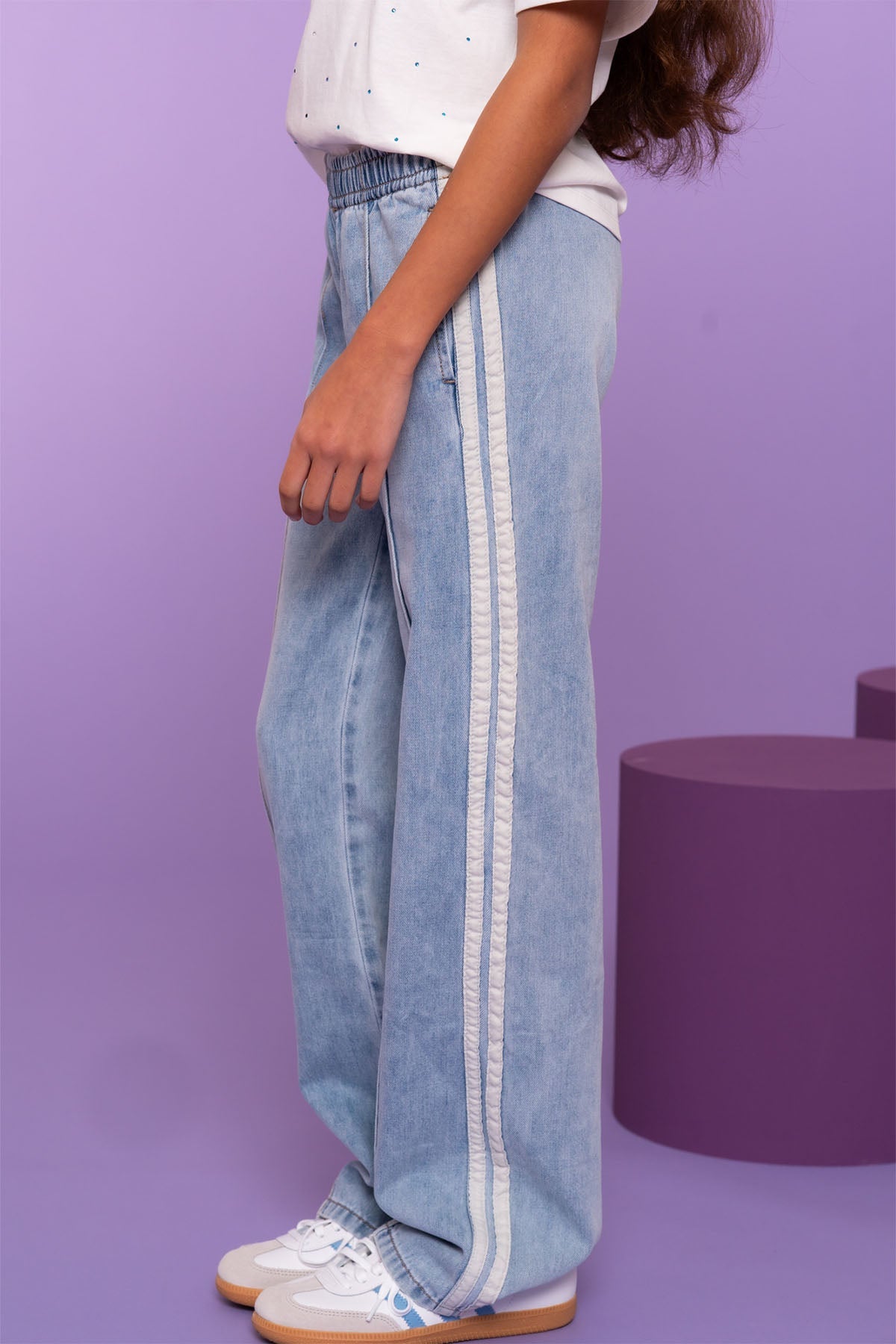 Track pants jog denim