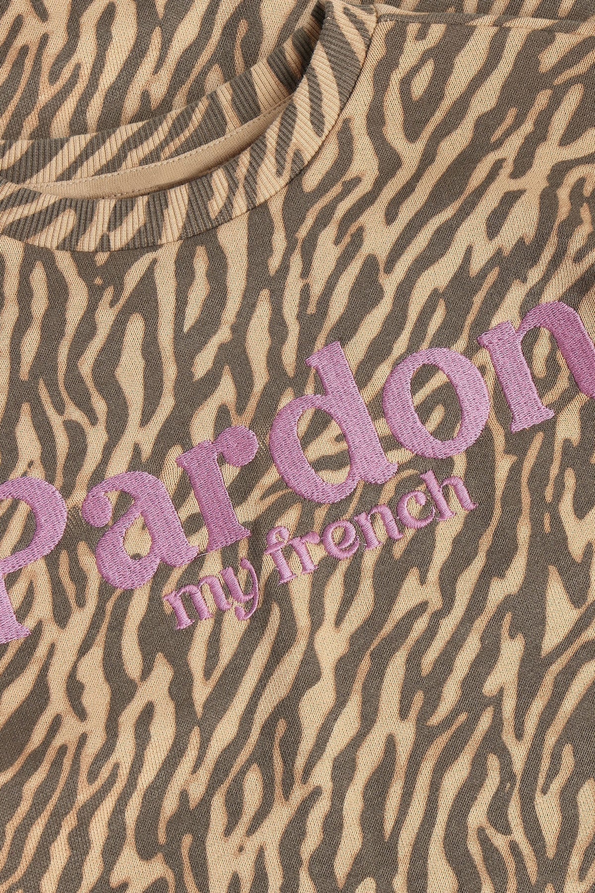 Sweat Dress Longsleeve Animal