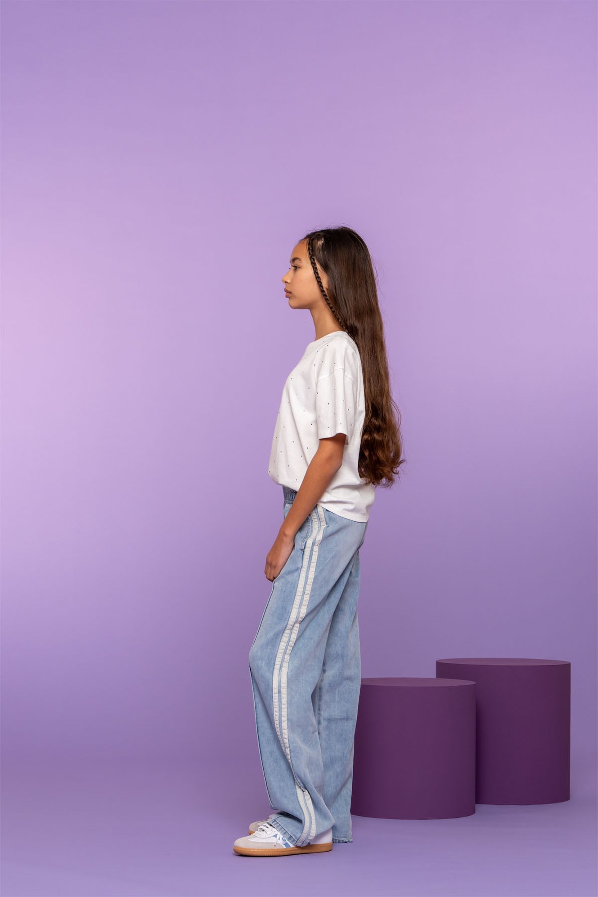 Track pants jog denim
