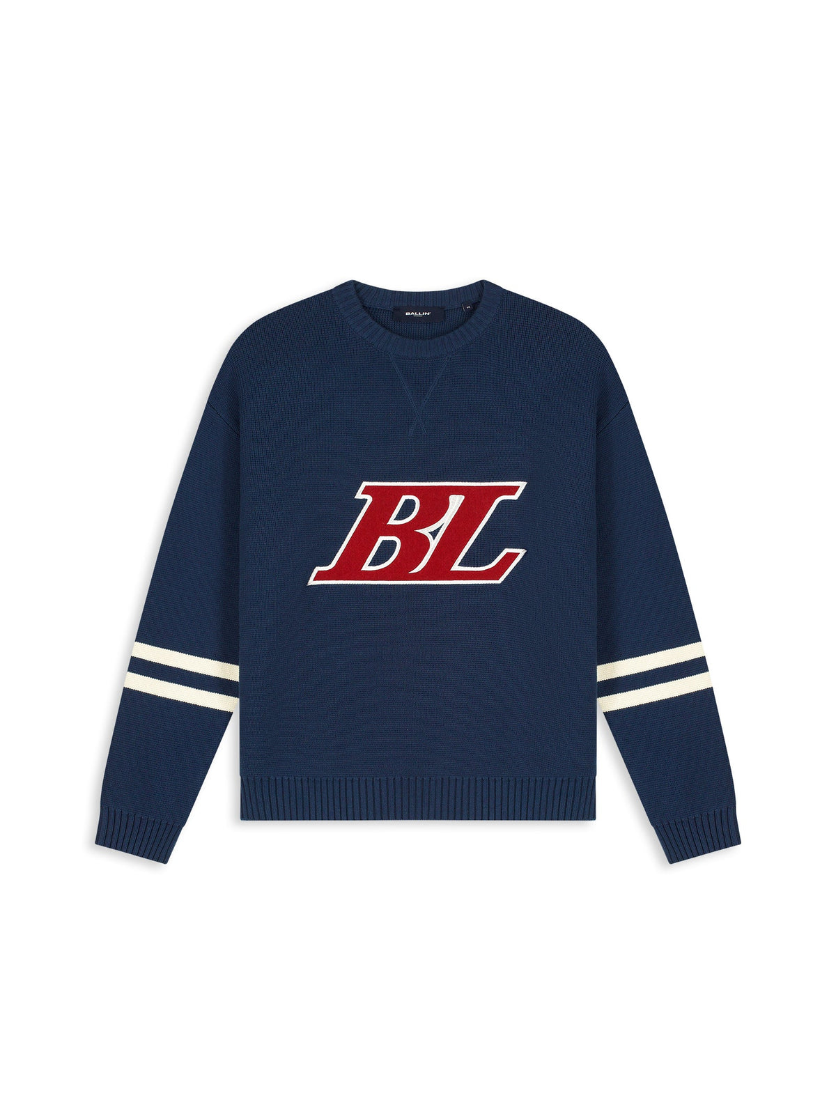 Junior Ice Hockey Crewneck Knit