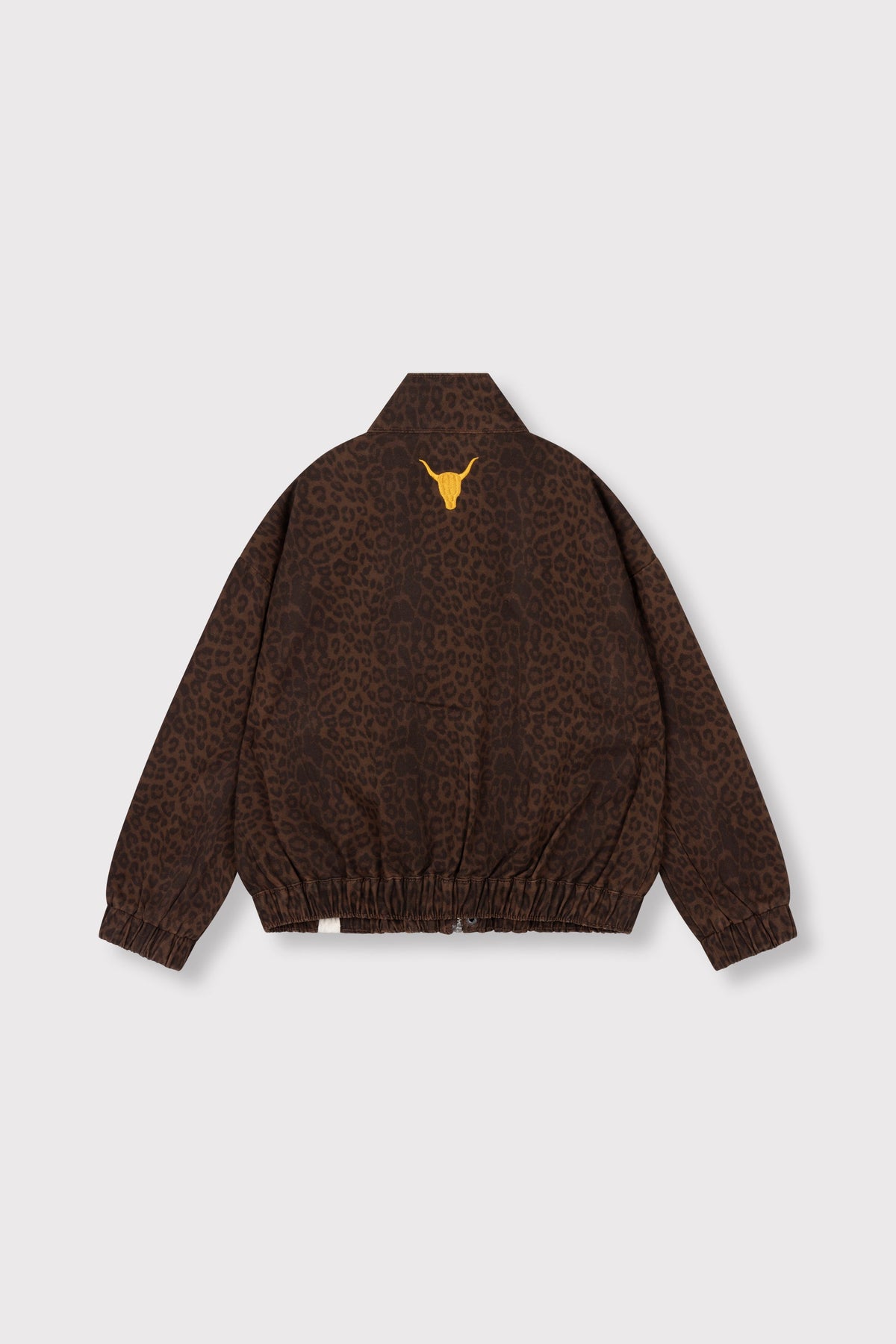 kids woven leopard jacket