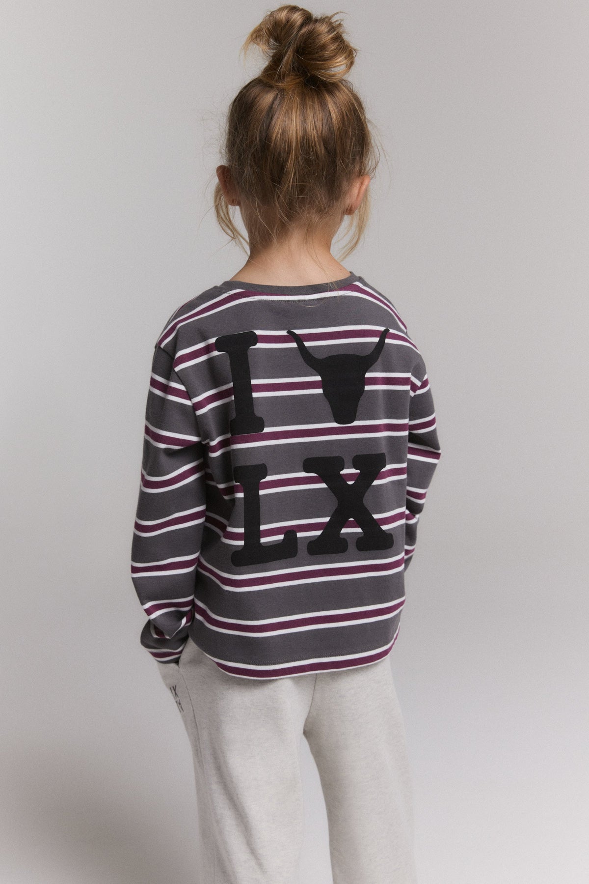 kids knitted stripe longsleeve