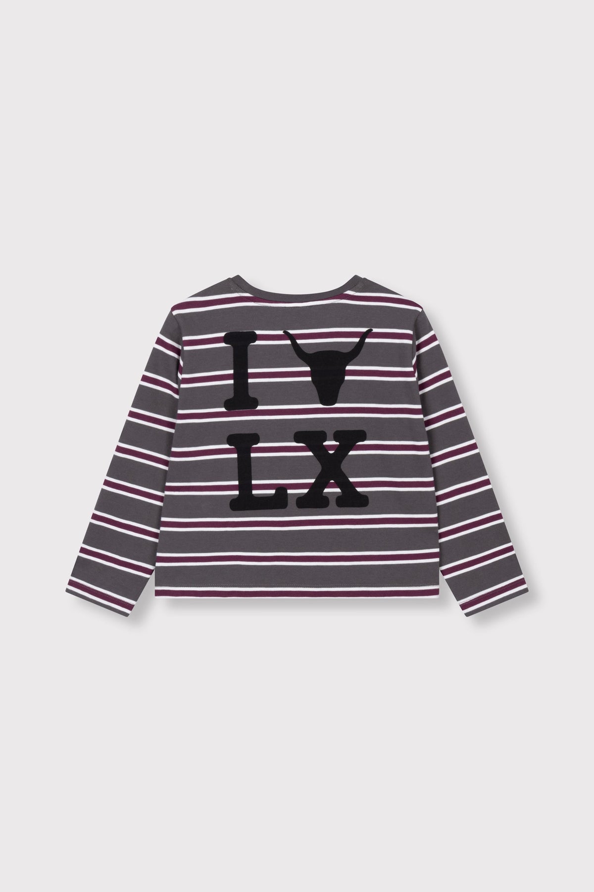 kids knitted stripe longsleeve