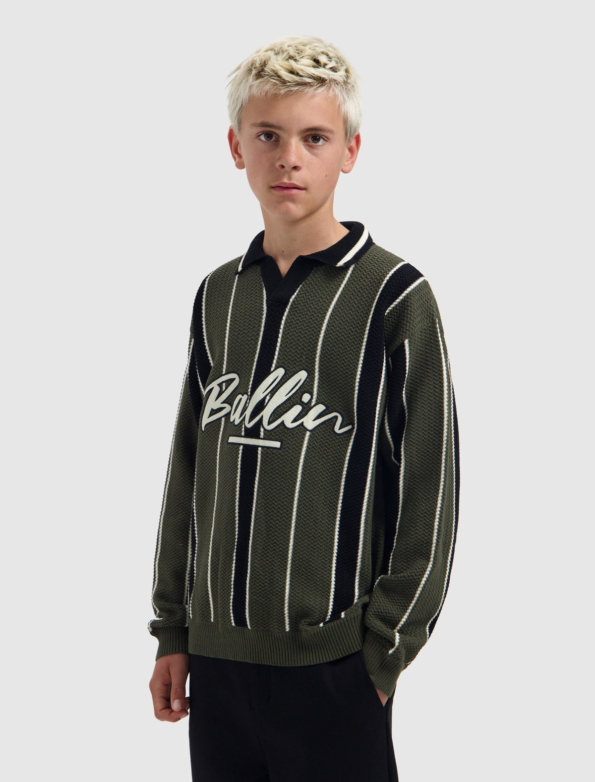 Junior Script Logo Crewneck Knit