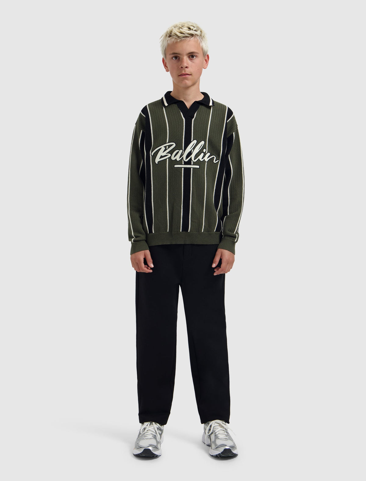 Junior Script Logo Crewneck Knit