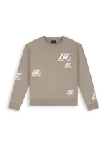 Junior Multi-Monogram Crewneck