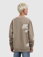 Junior Multi-Monogram Crewneck
