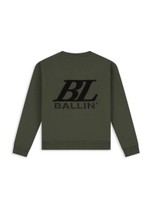 Junior Big Monogram Crewneck