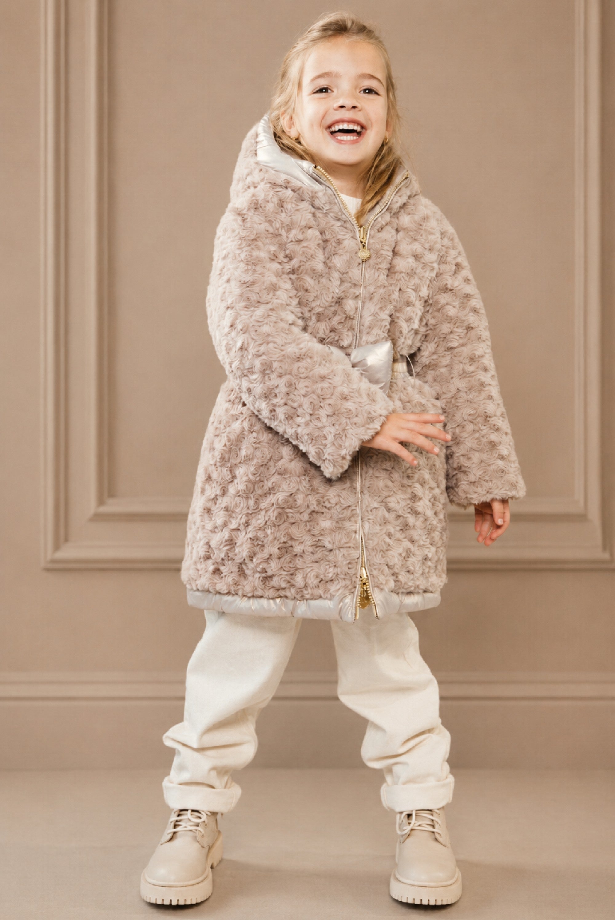 BALANCE reversible long coat