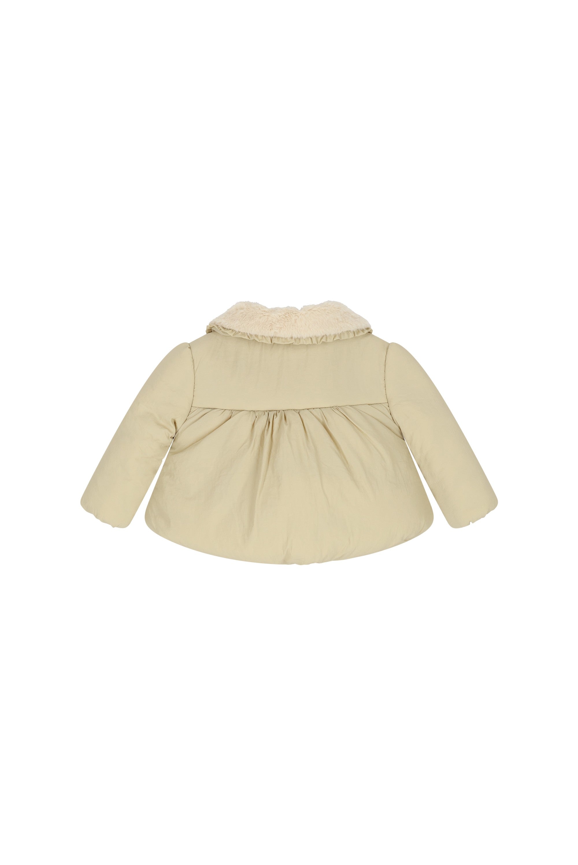 BAIRY fur & bows winter coat