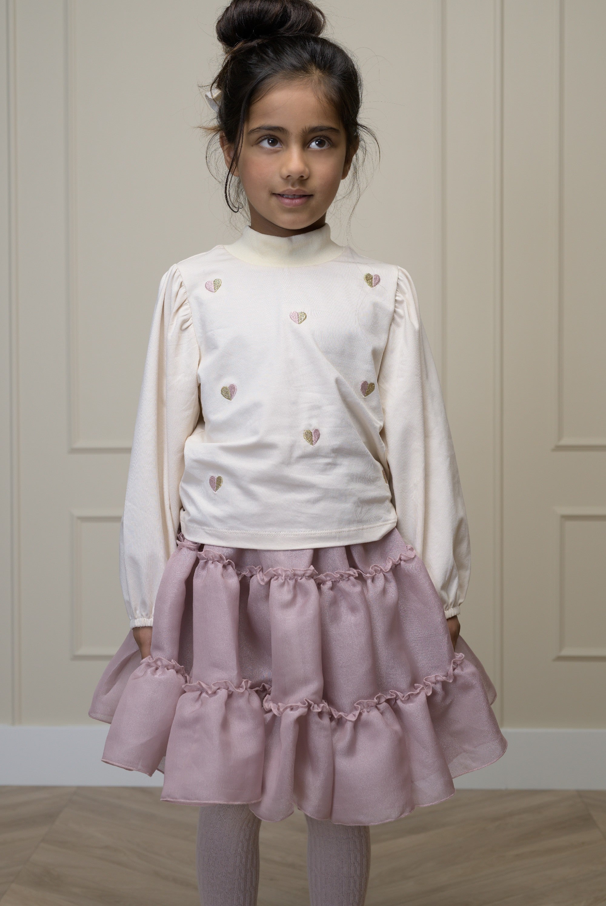 TREA shimmering tule skirt