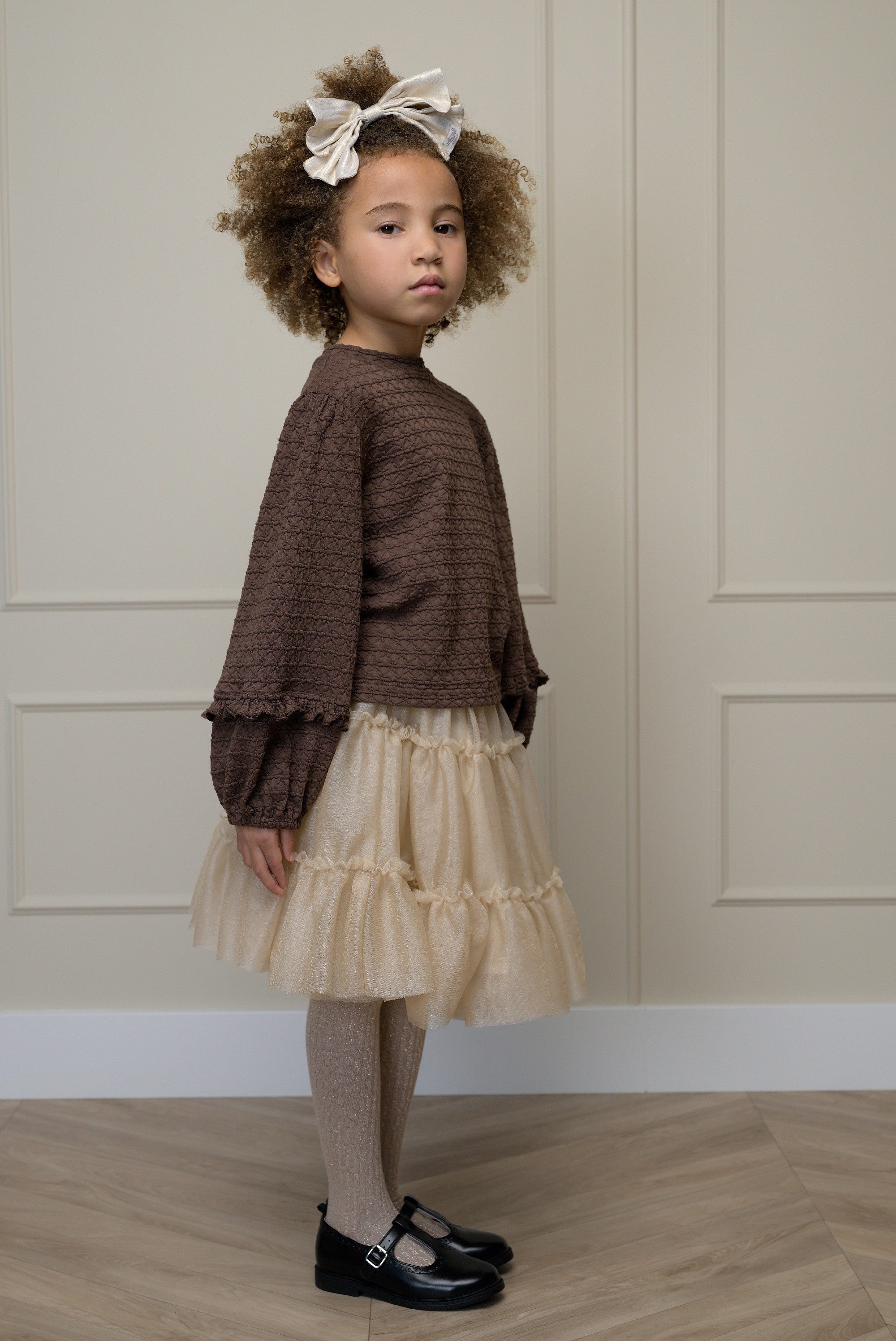 TREA shimmering tule skirt