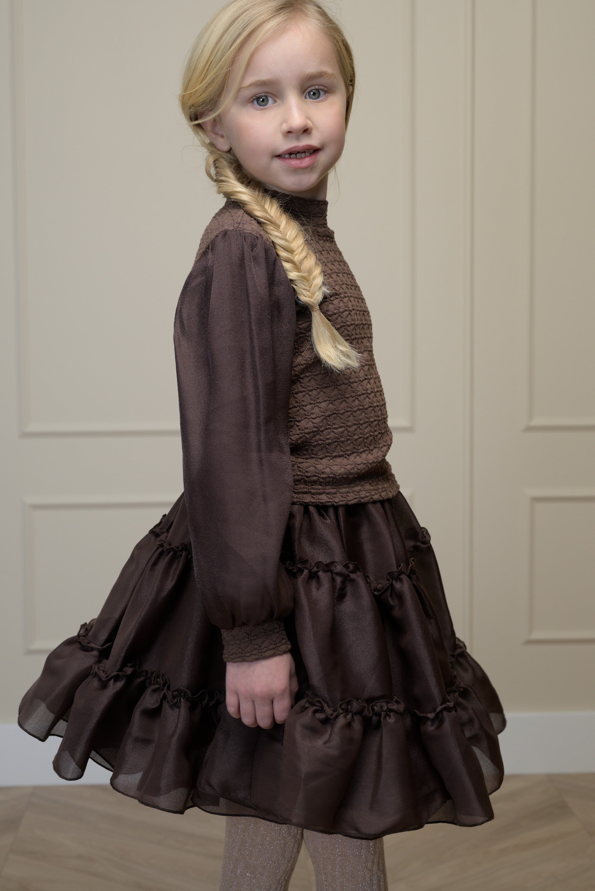 TREA shimmering tule skirt