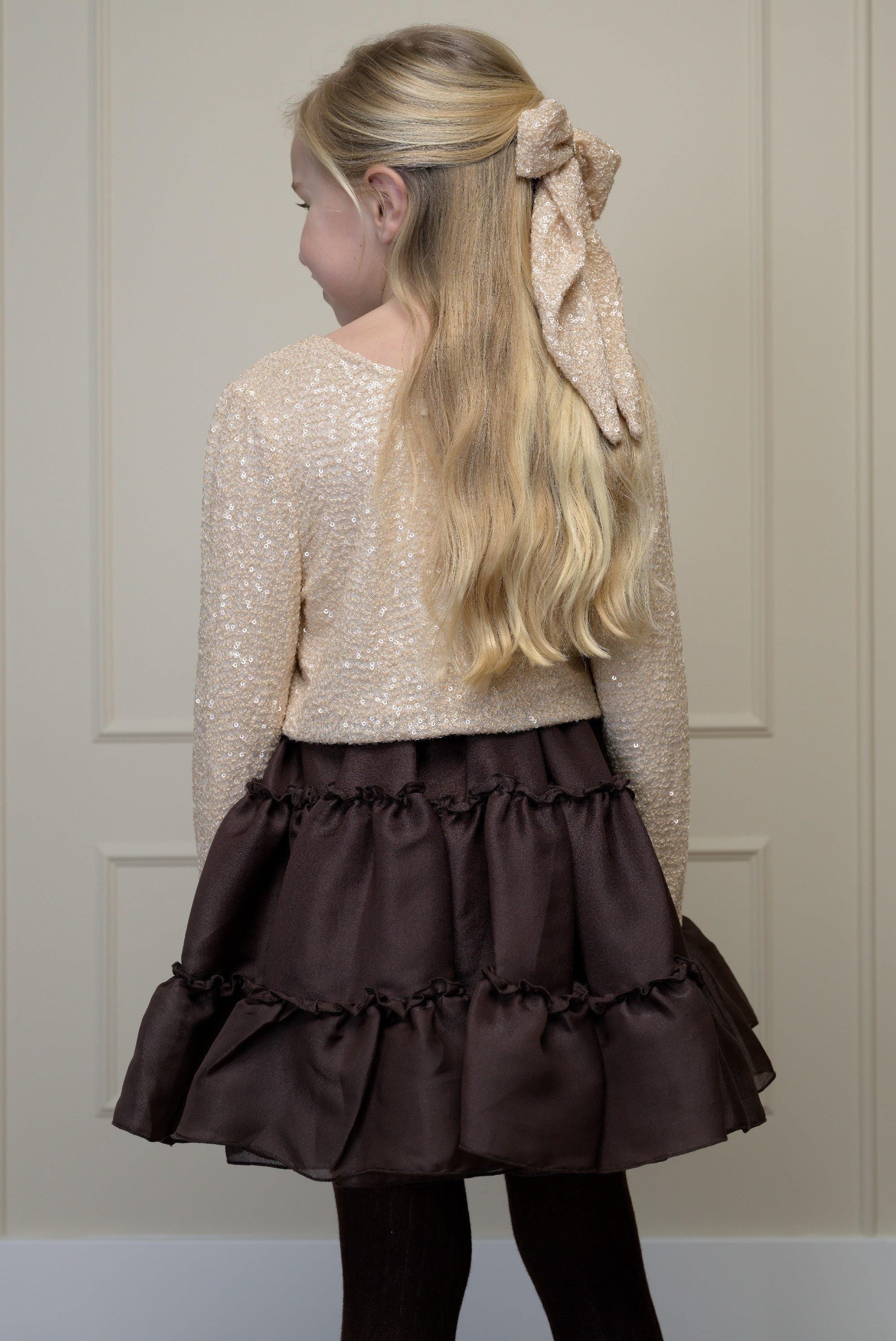 TREA shimmering tule skirt