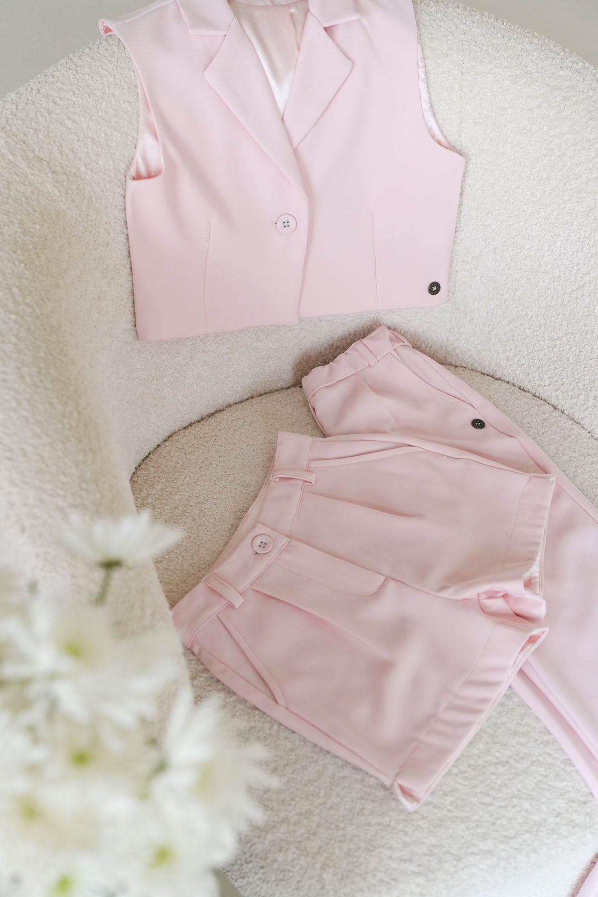 Demi Vest Pink