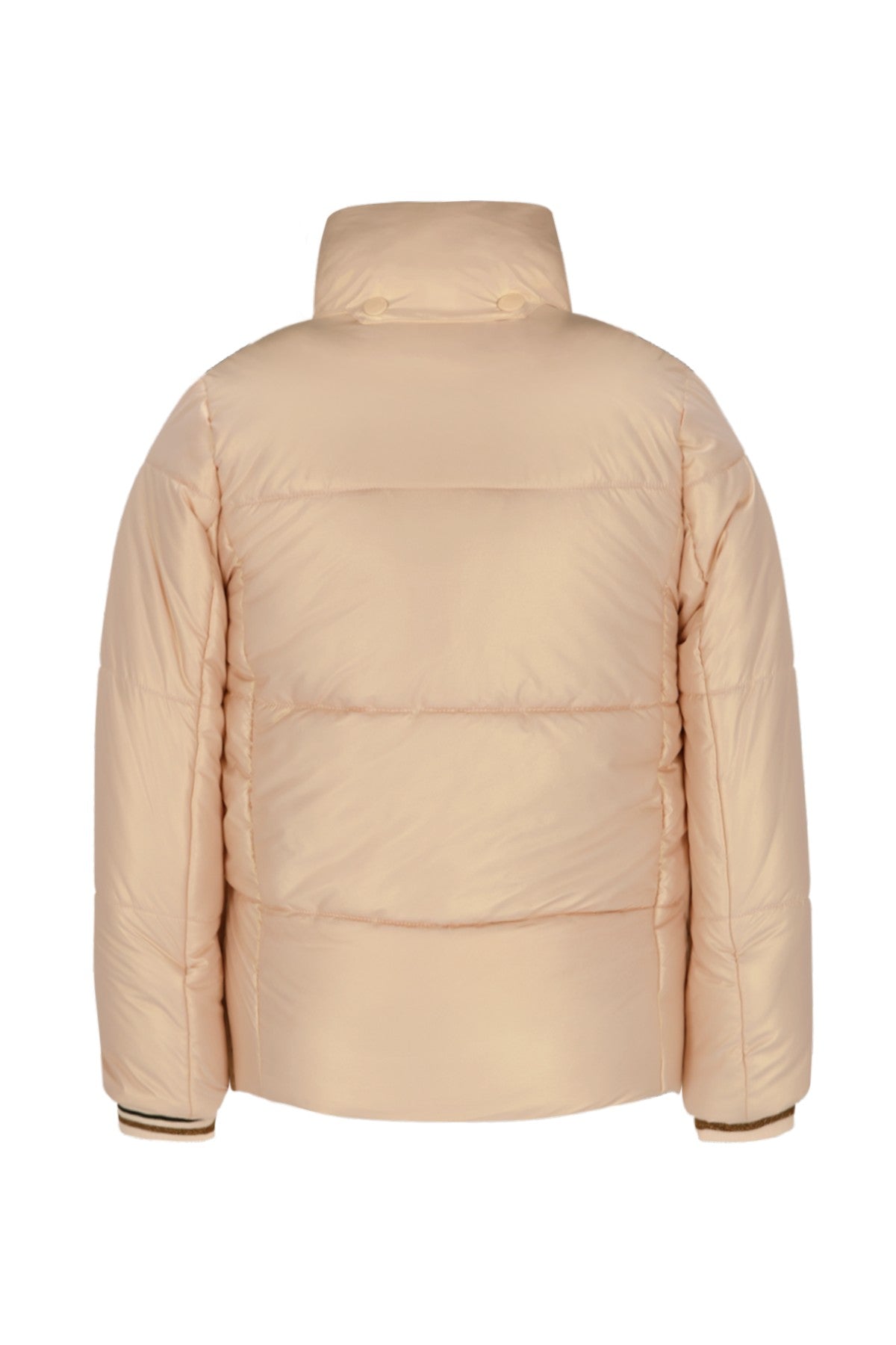 Aelin Flo girls short fancy hooded jacket apricot