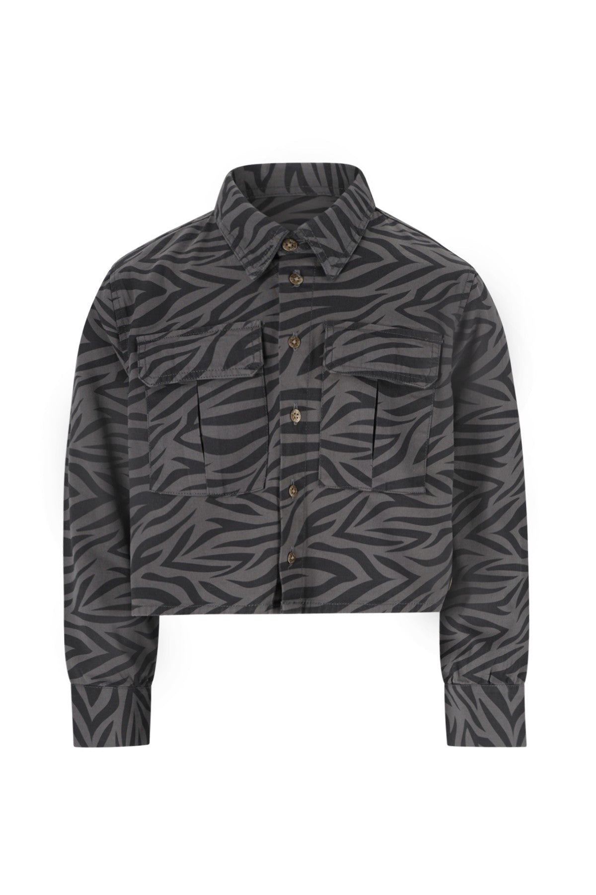 Cassy Flo young short overshirt with big pockets