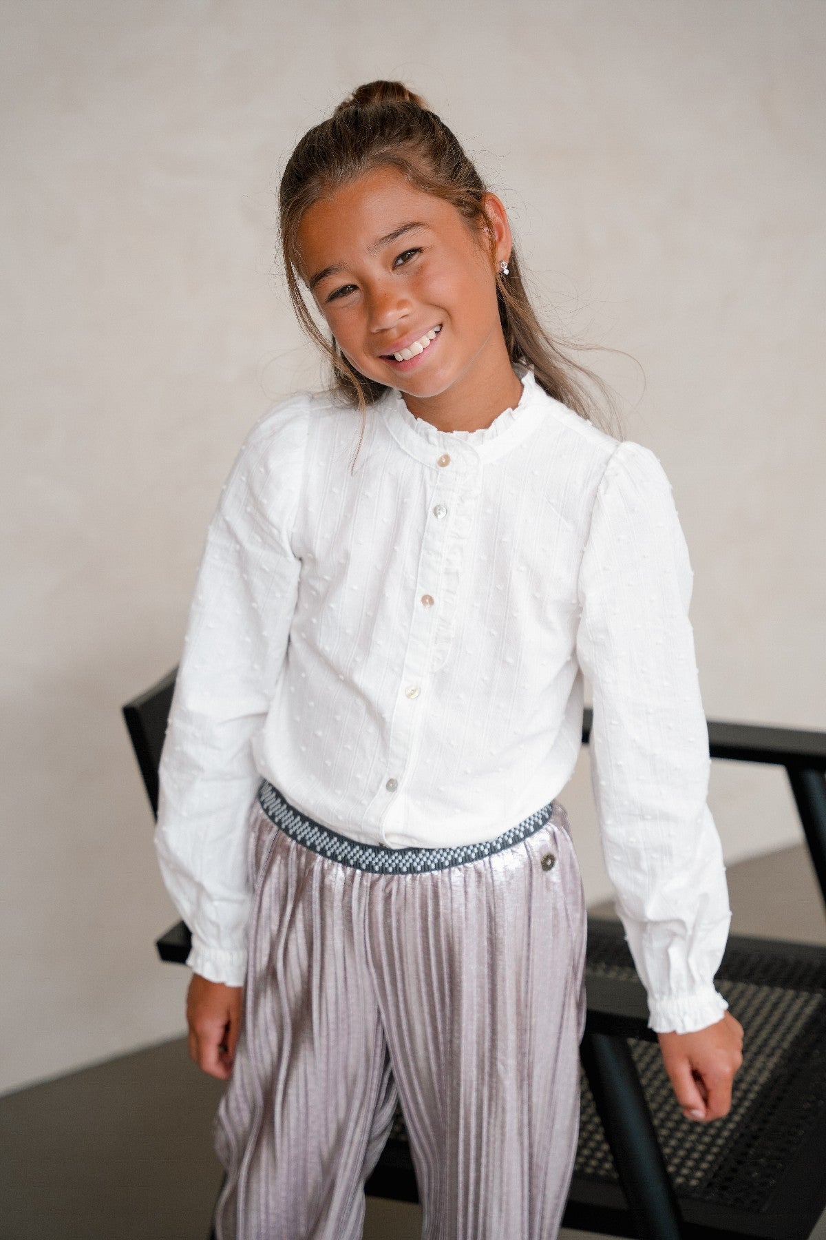 Cleo Flo girls woven blouse
