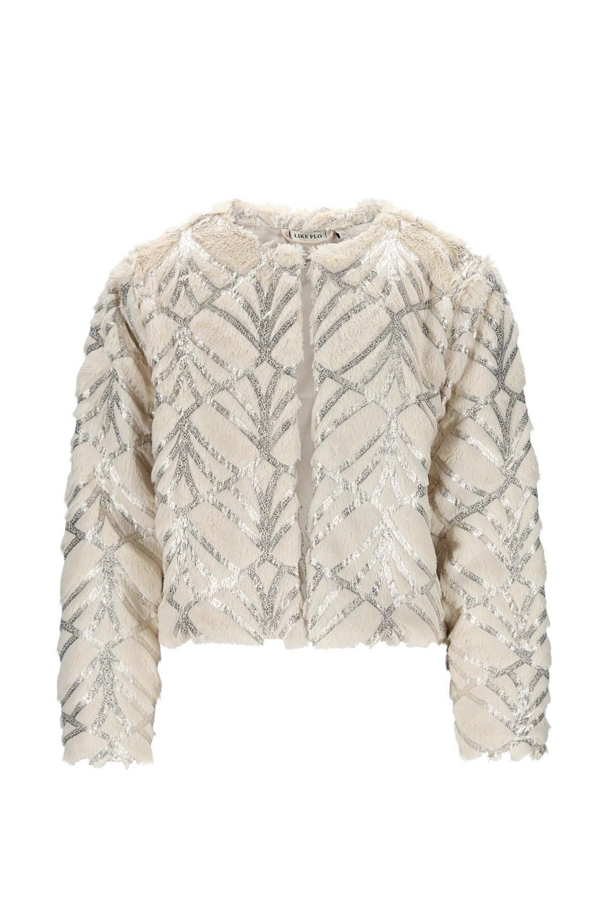 Doris Flo girls fancy fur cardigan