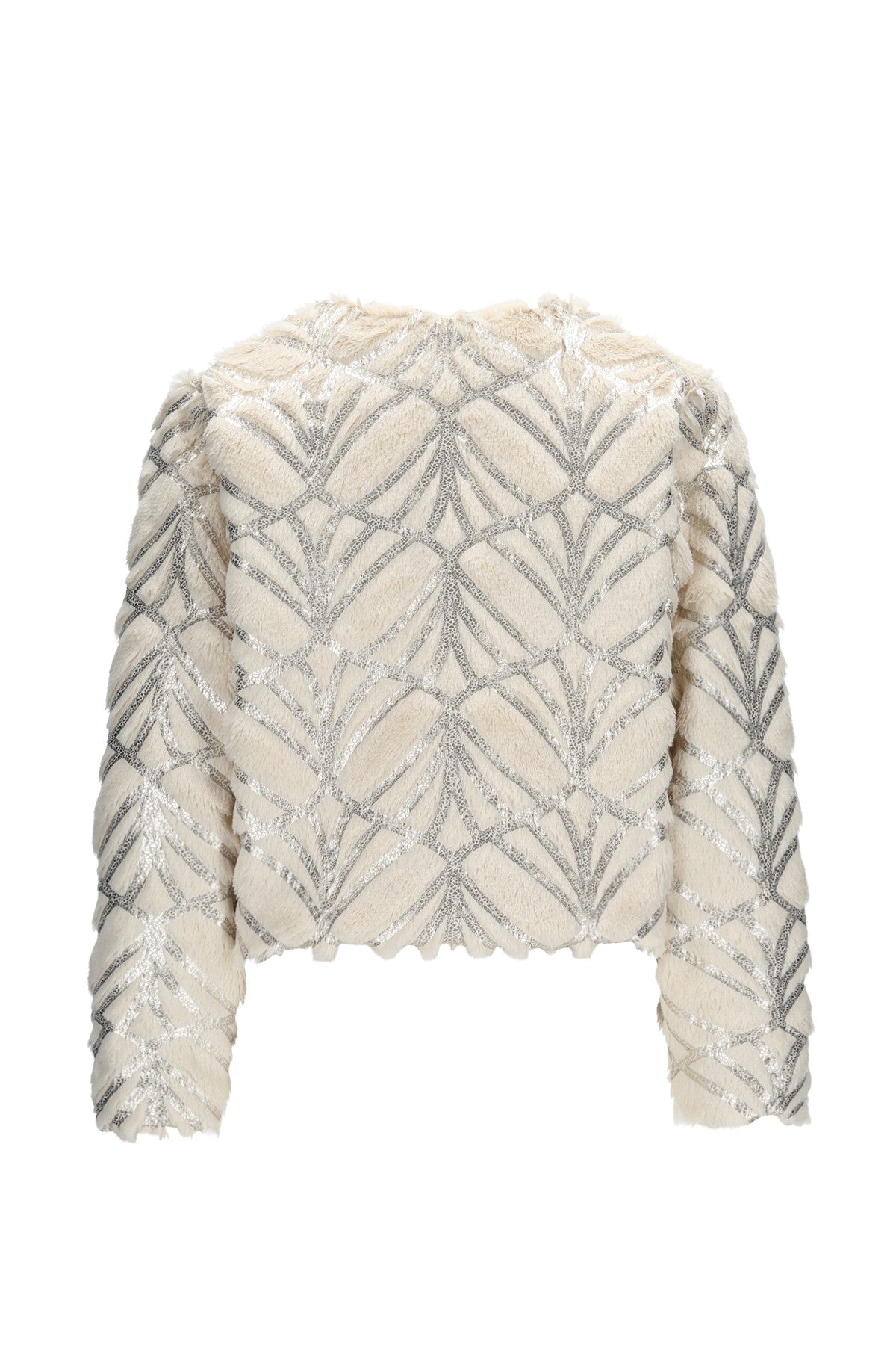 Doris Flo girls fancy fur cardigan