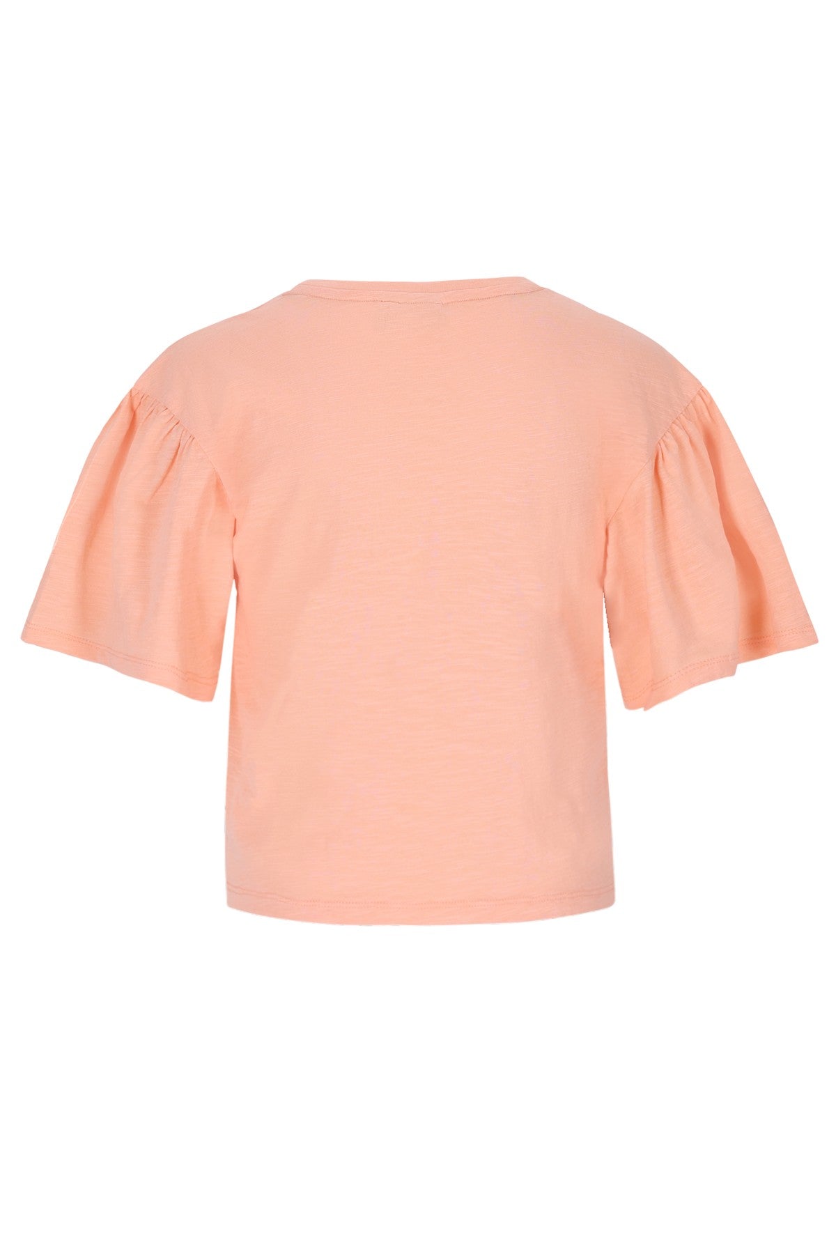 Estelle Flo girls' tee with ruffle sleeves