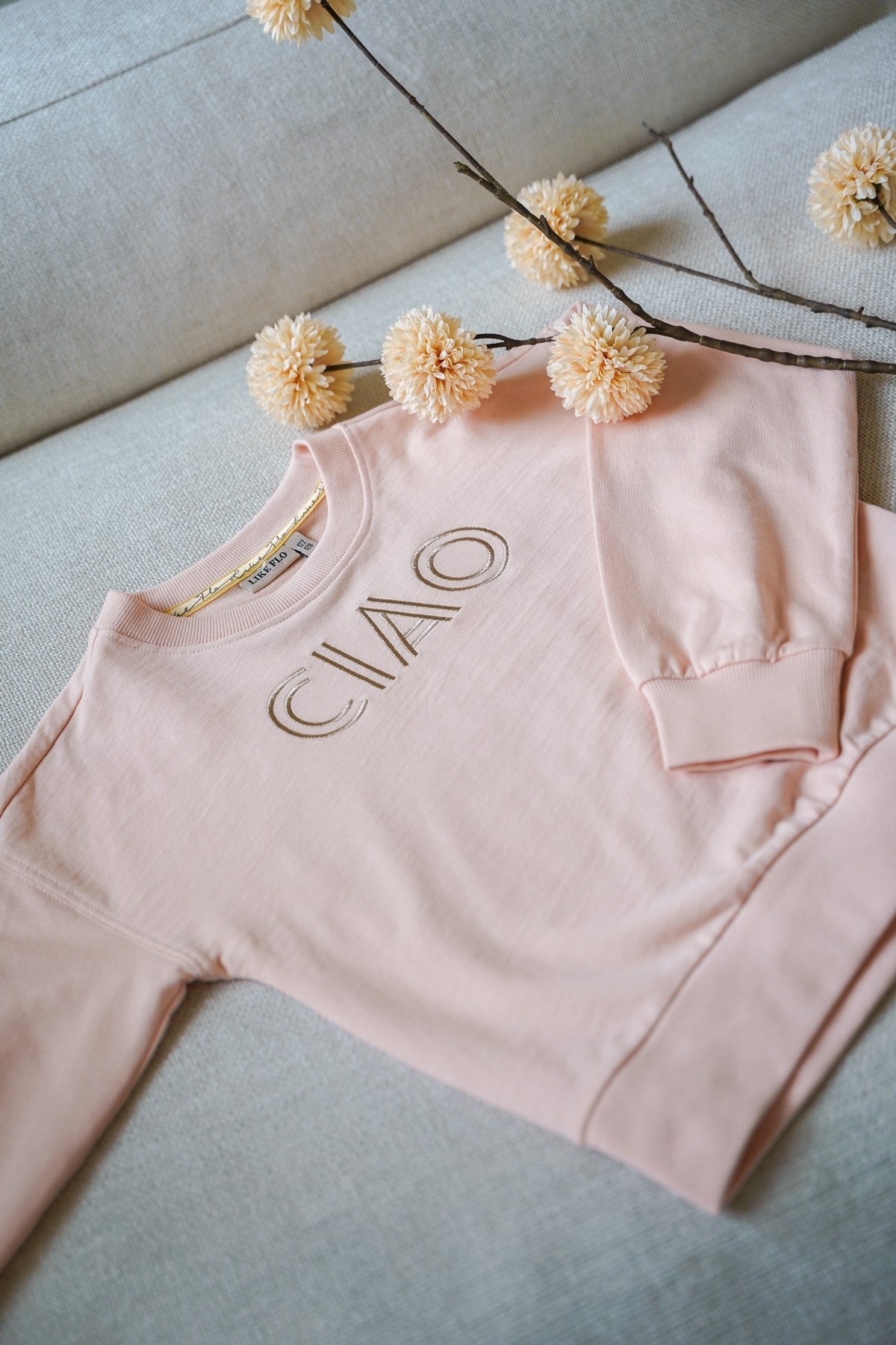 Donnie Flo girls' oversized sweater