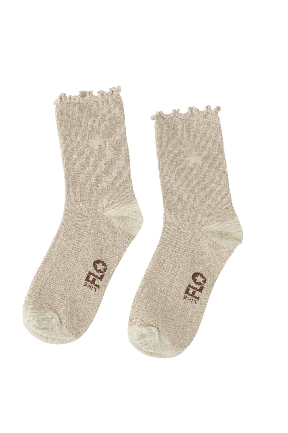 Nannie 3-pack glitter socks