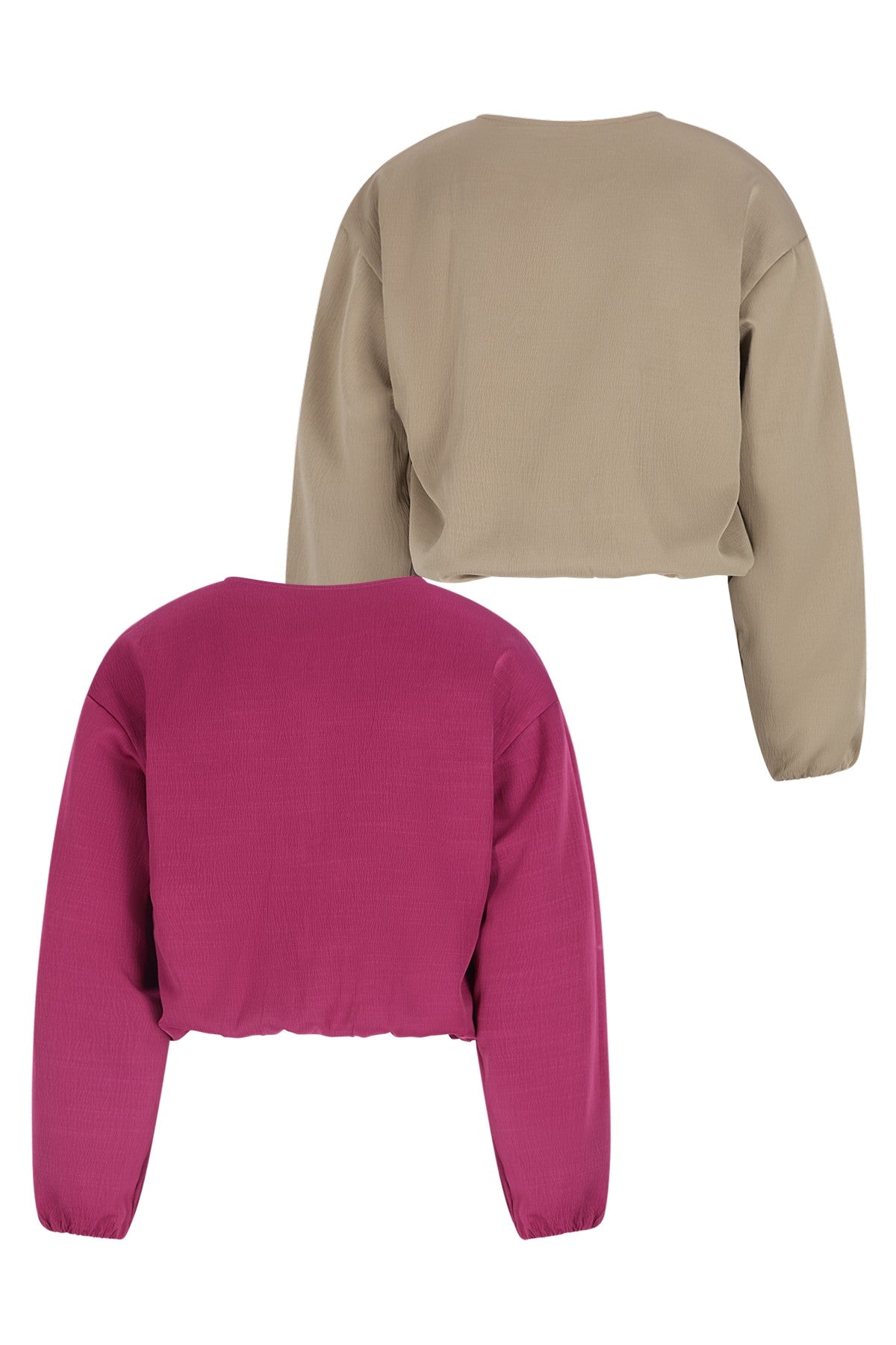 Liza Flo young satin reversible bomber