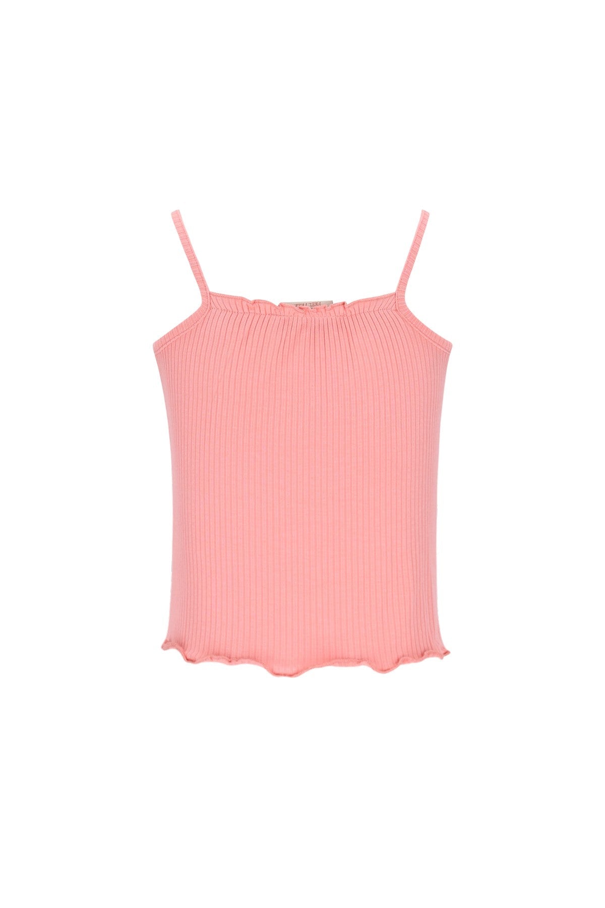 Evina Flo girls solid rib singlet