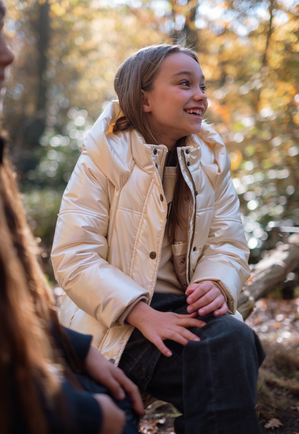 Aukje short puffer