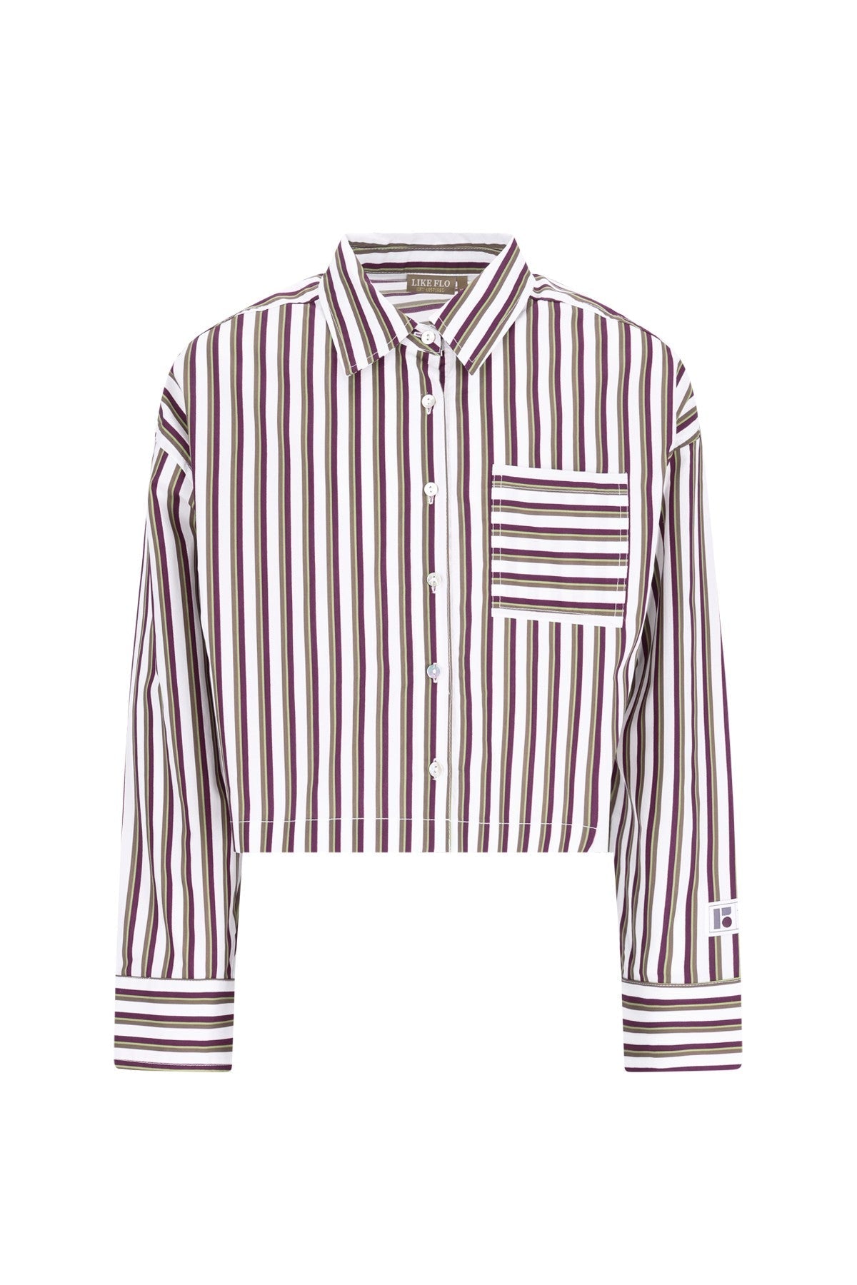 Cilia cropped blouse