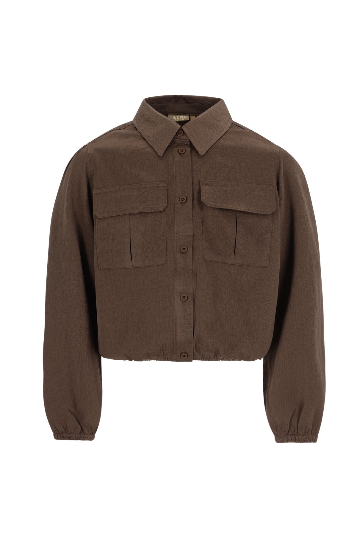 Candy blouse with big pockets
