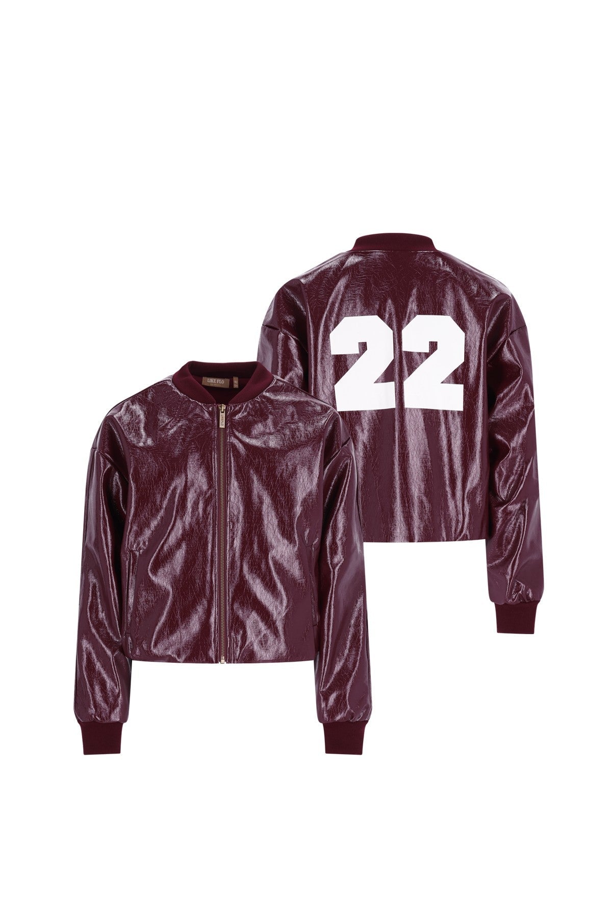 Amira faux leather jacket