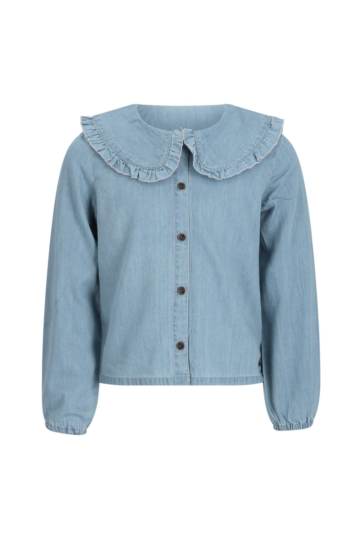 Celine chambrey blouse with collar