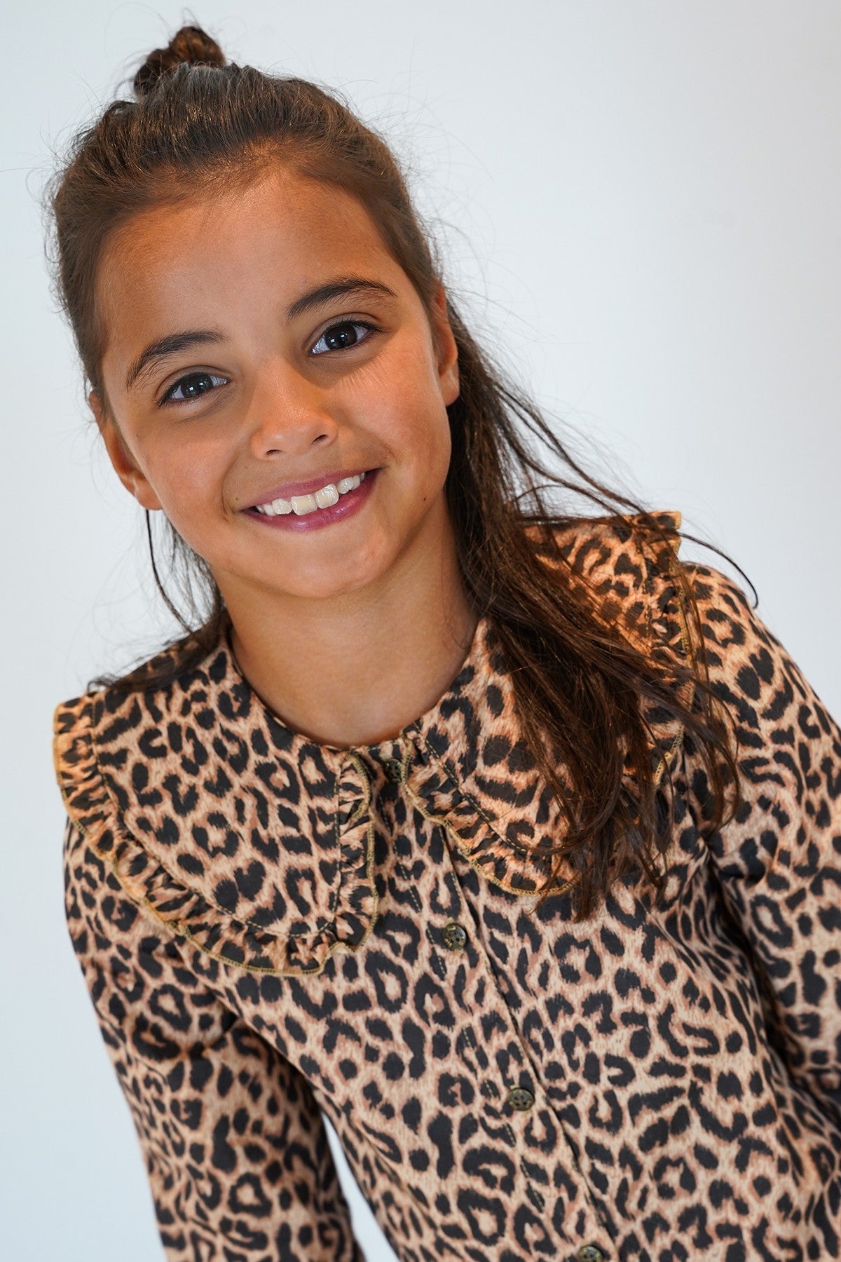 Celine chambrey blouse with collar