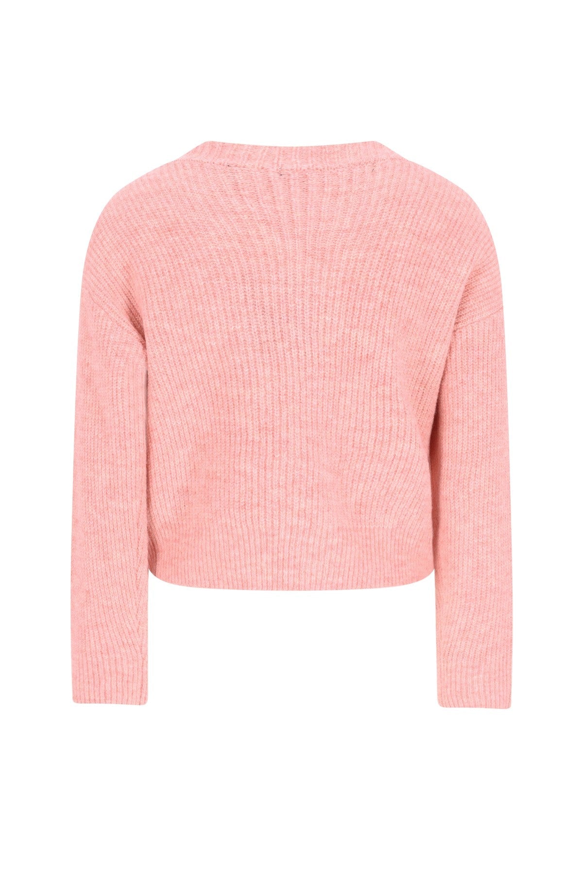 Do knitted cardigan with button closure