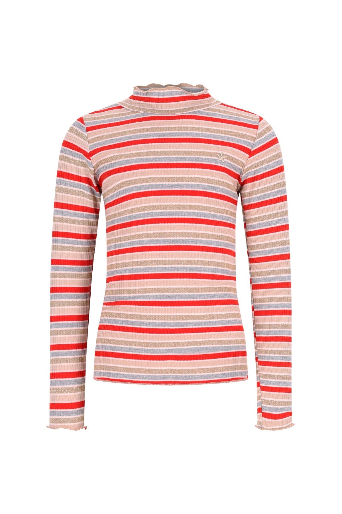 Eef striped rib top