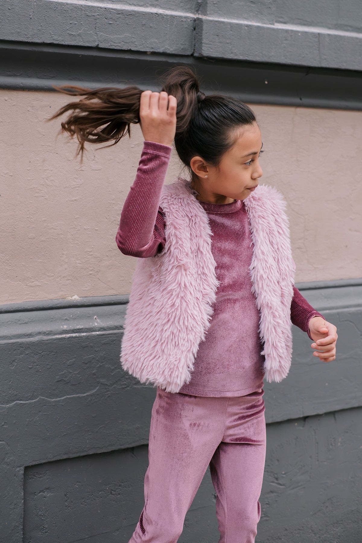 Femke velvet glitter flared pants