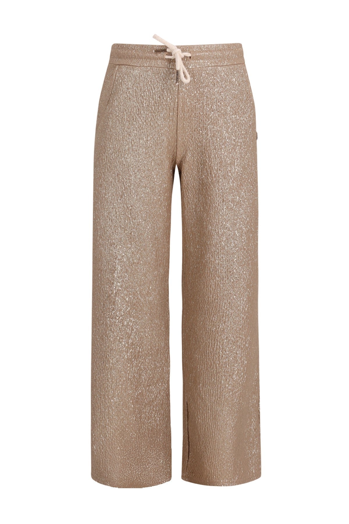 Fenya metallic straight leg pants