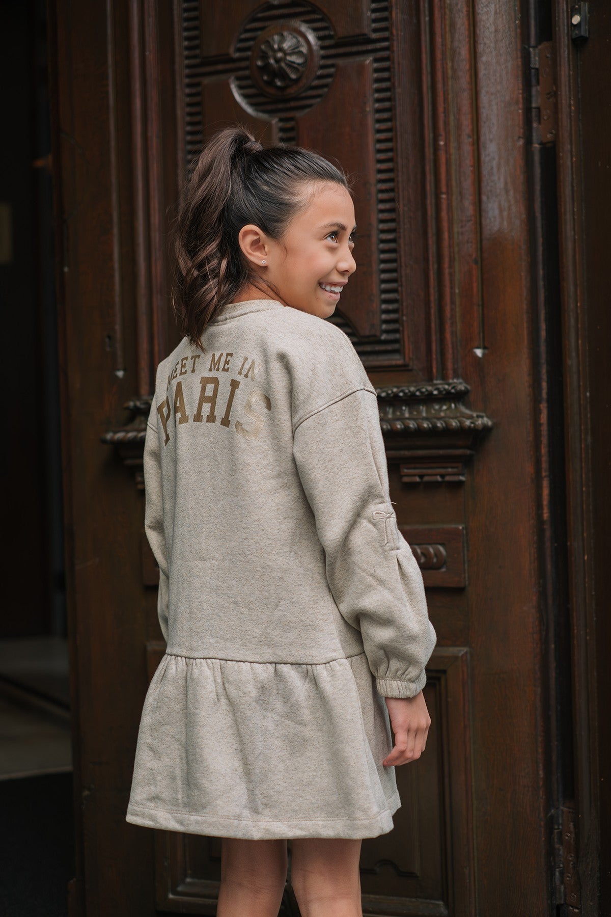 Maey glitter sweat dress
