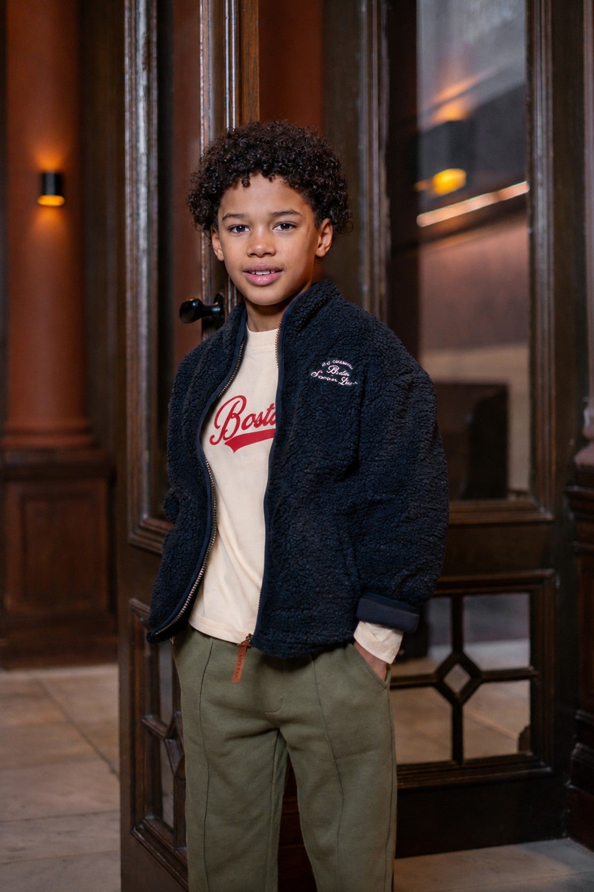 Diego teddy cardigan