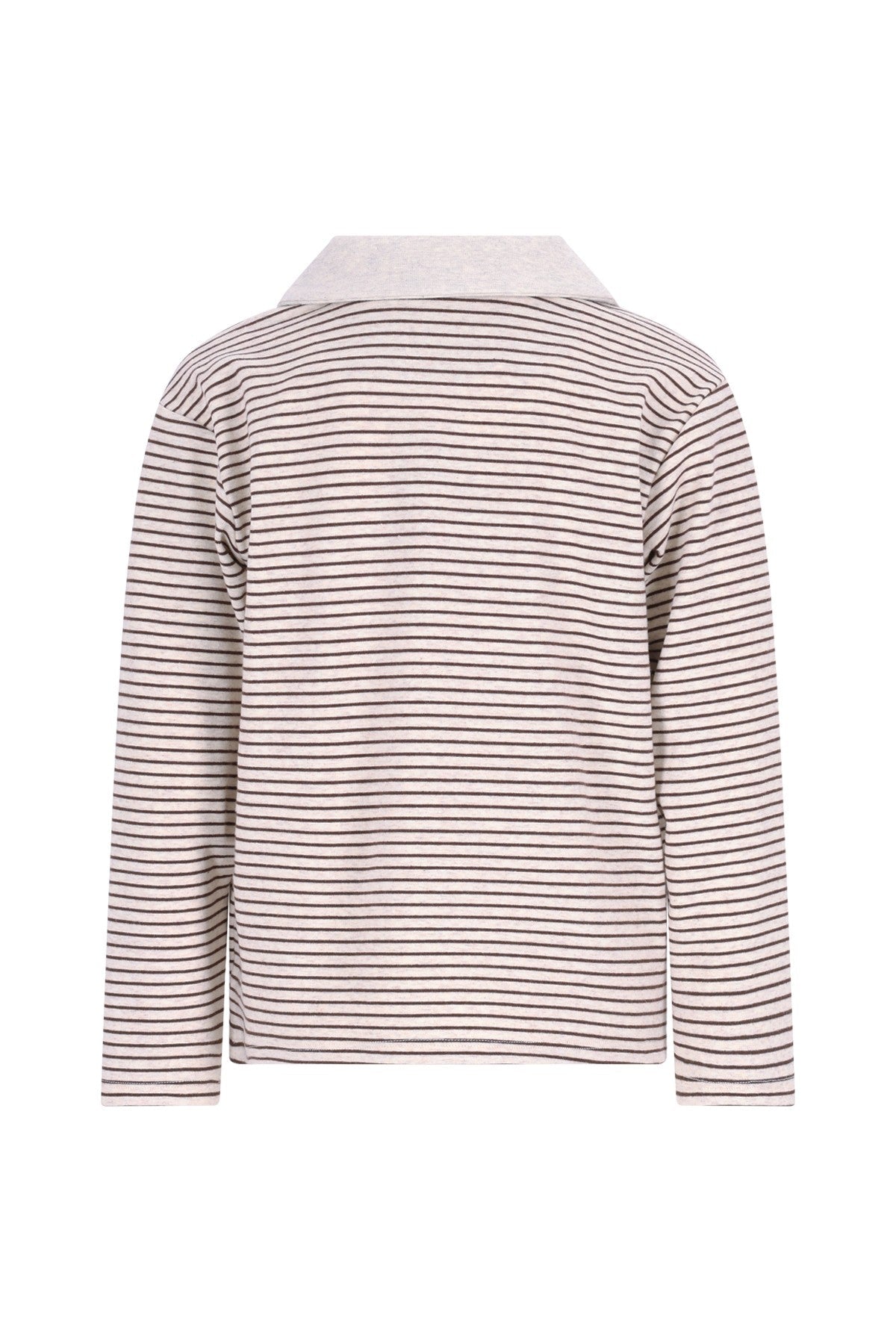 Elian striped longsleeve polo