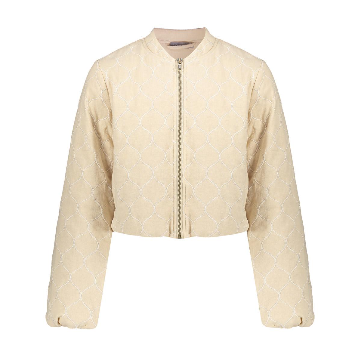Jacket padded balloon sleeve