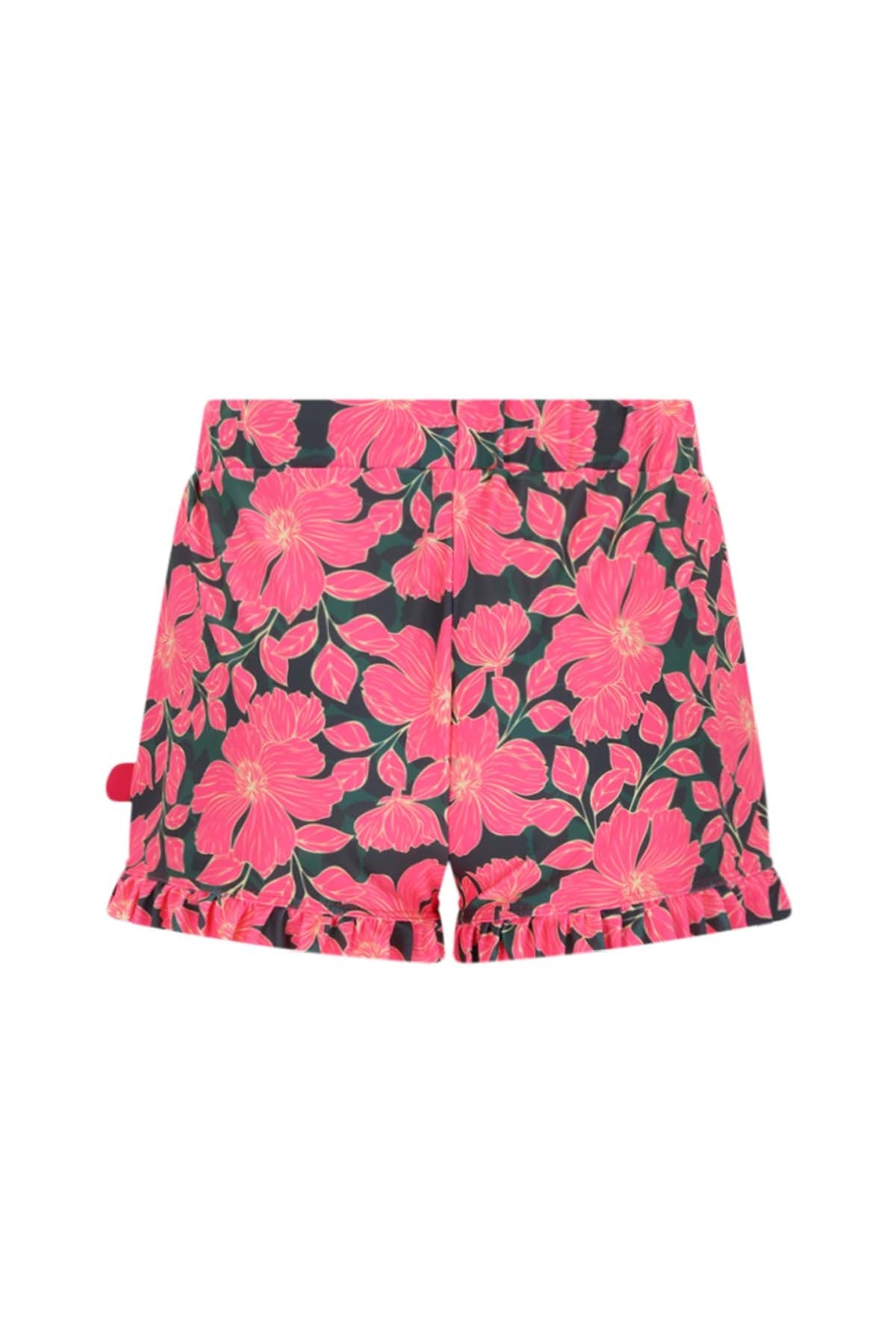Just Beach girls holiday short with ruffle