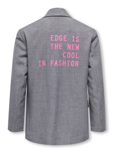 KOGLINDA BOYFR TEXT BLAZER