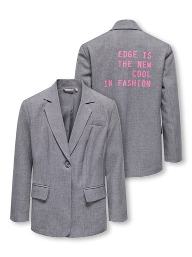 KOGLINDA BOYFR TEXT BLAZER