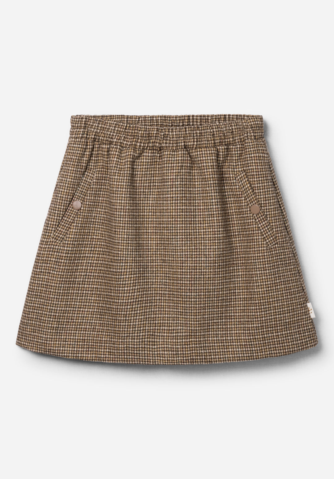 LOMAY CHECK WO BLAZE SKIRT